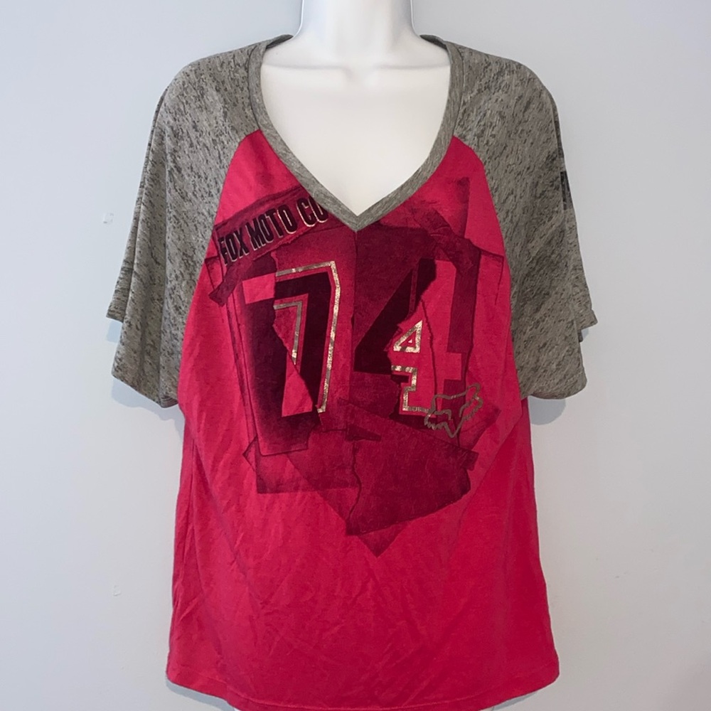 Fox Moto tee shirt. Size small.